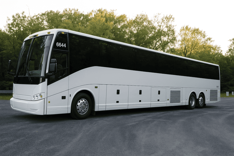 exterior of Rio Rancho Coach Bus Service coach bus