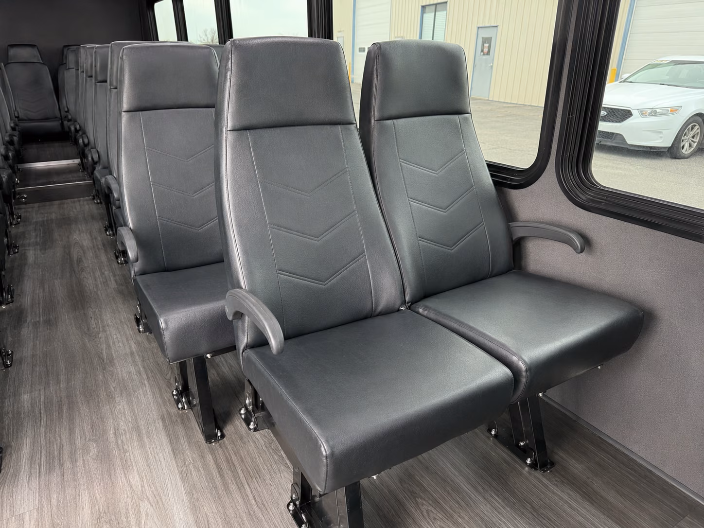 rio rancho 18 passenger minibus interior