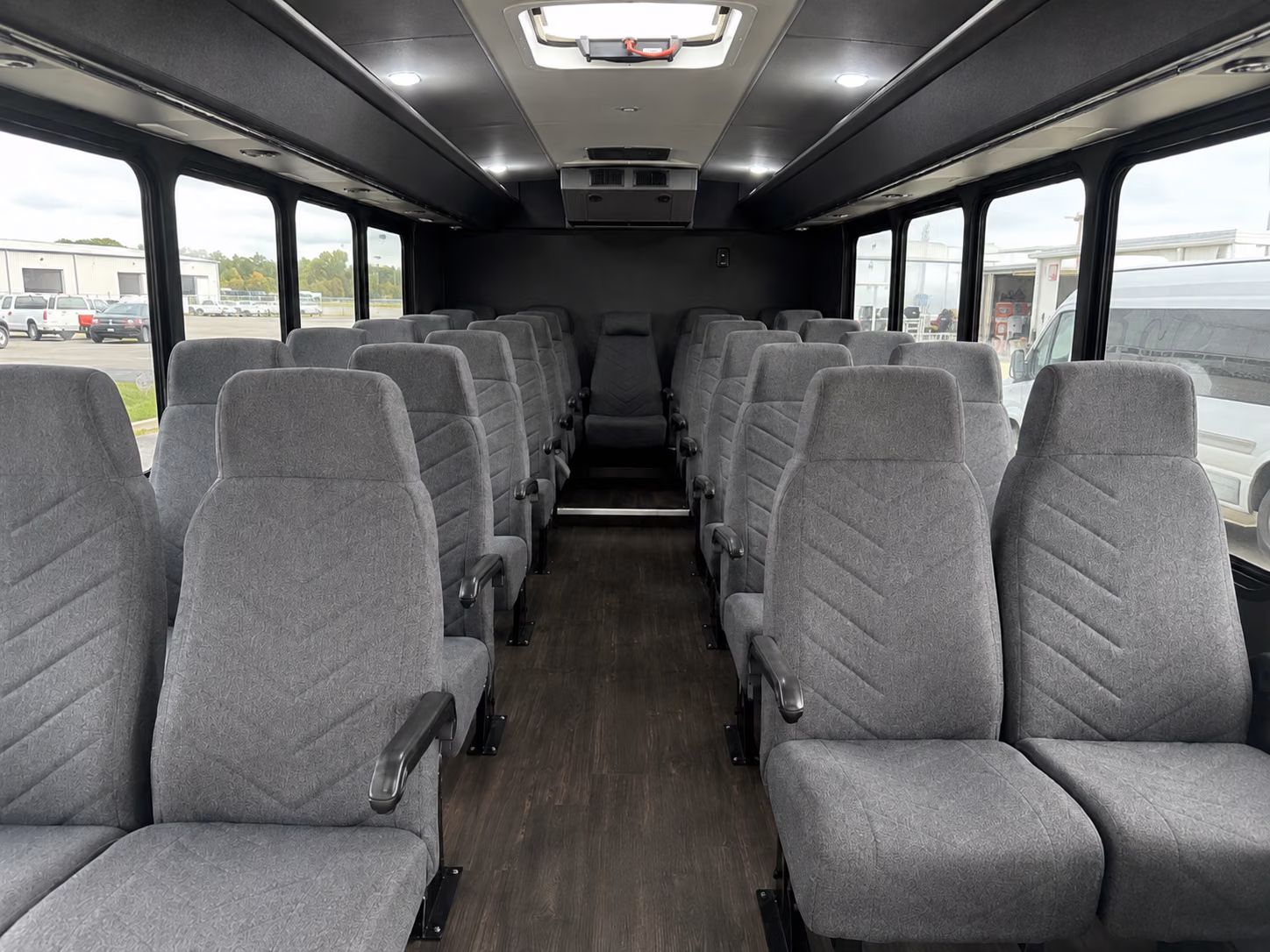 rio rancho 20 passenger minibus inside