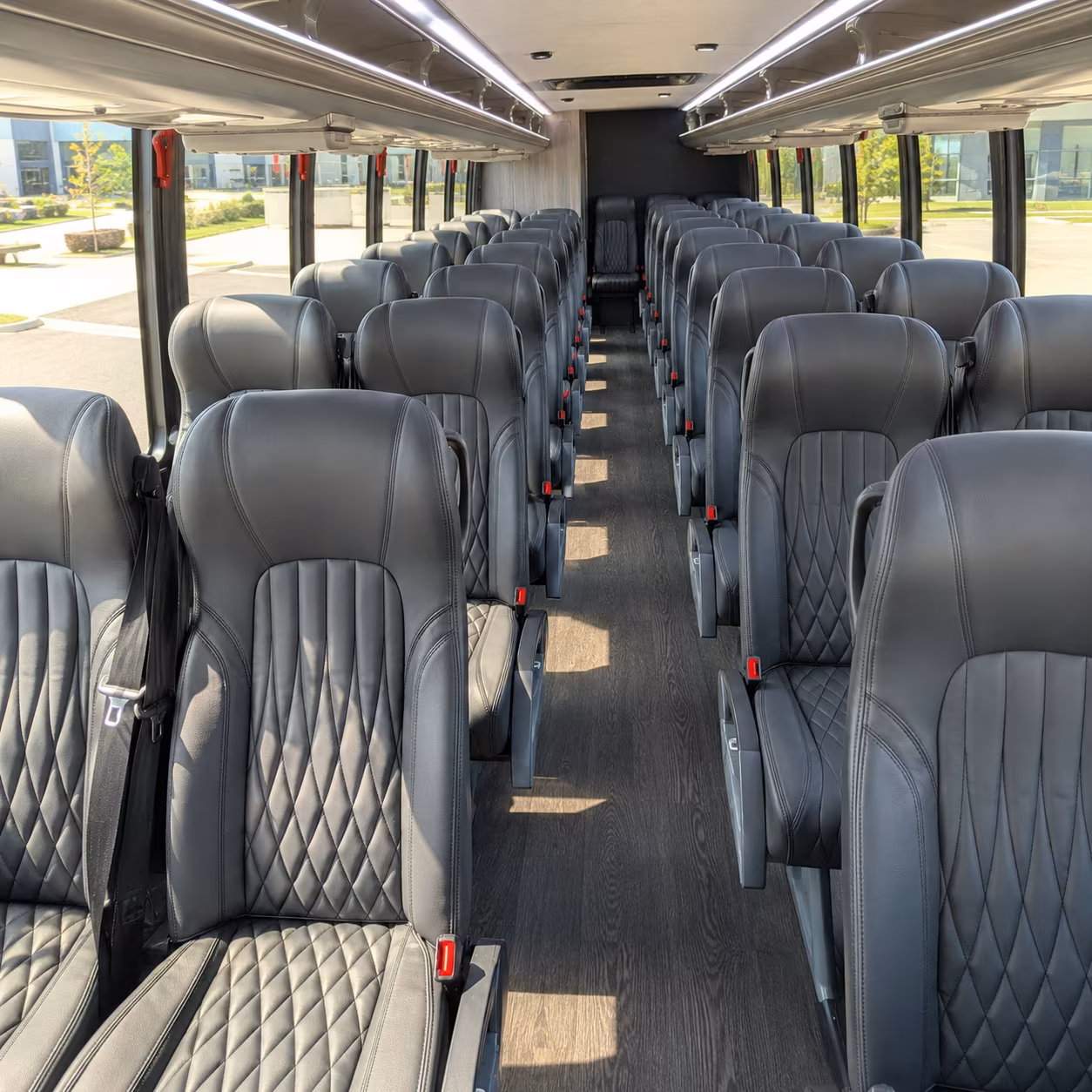 rio rancho 25 passenger minibus interior