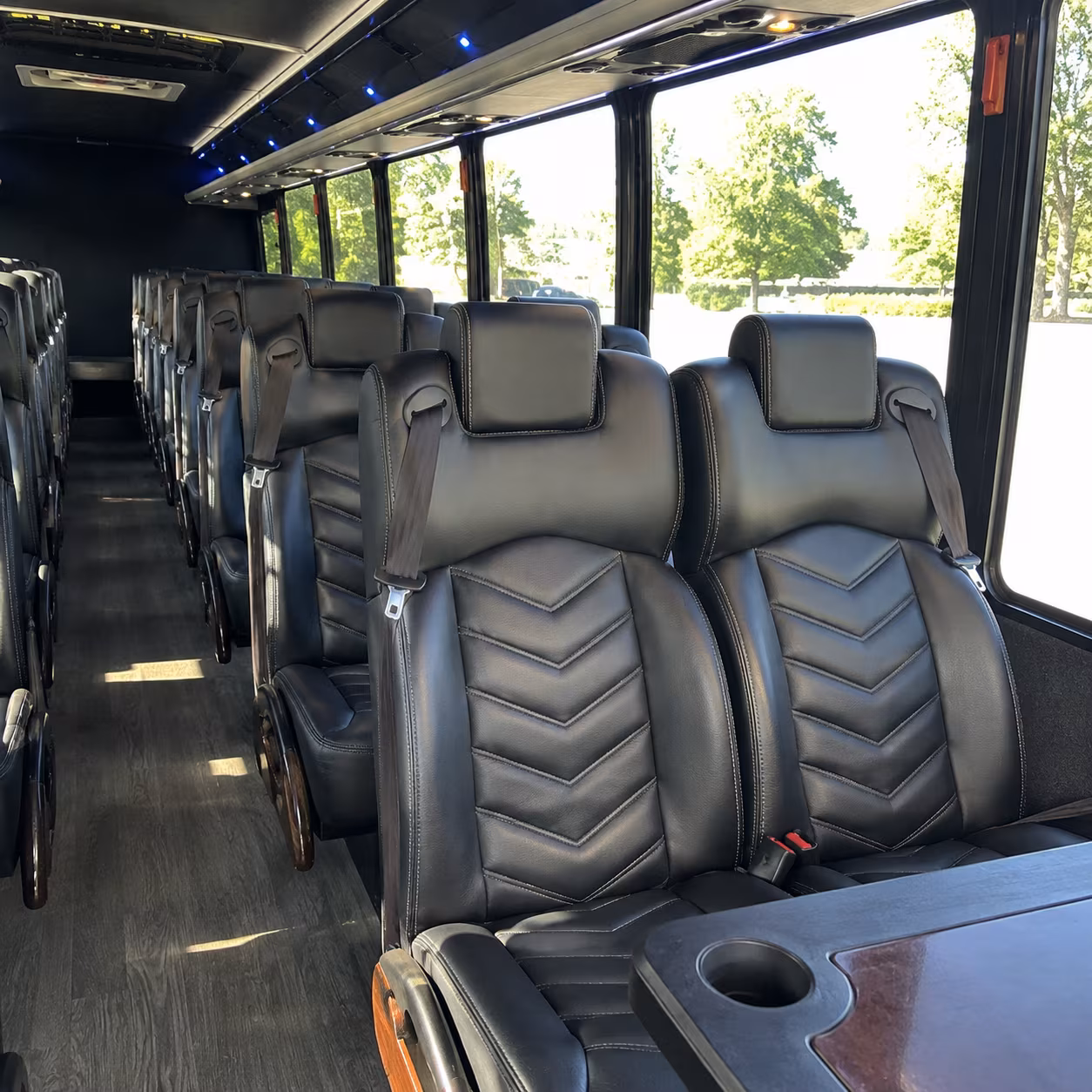 rio rancho 30 passenger minibus interior