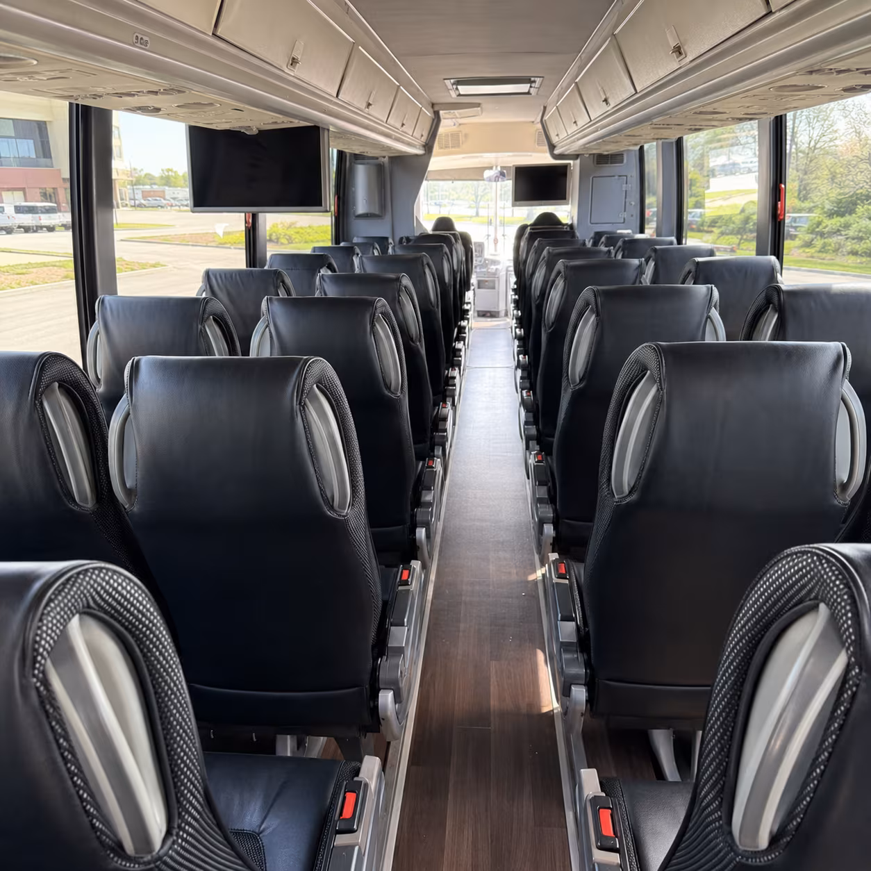 rio rancho 56 passenger charter bus interior