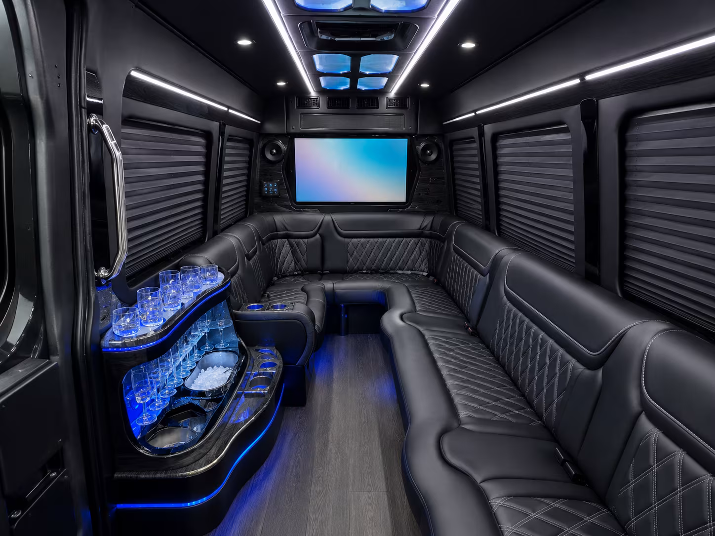 rio rancho sporting event transportation onboard seating