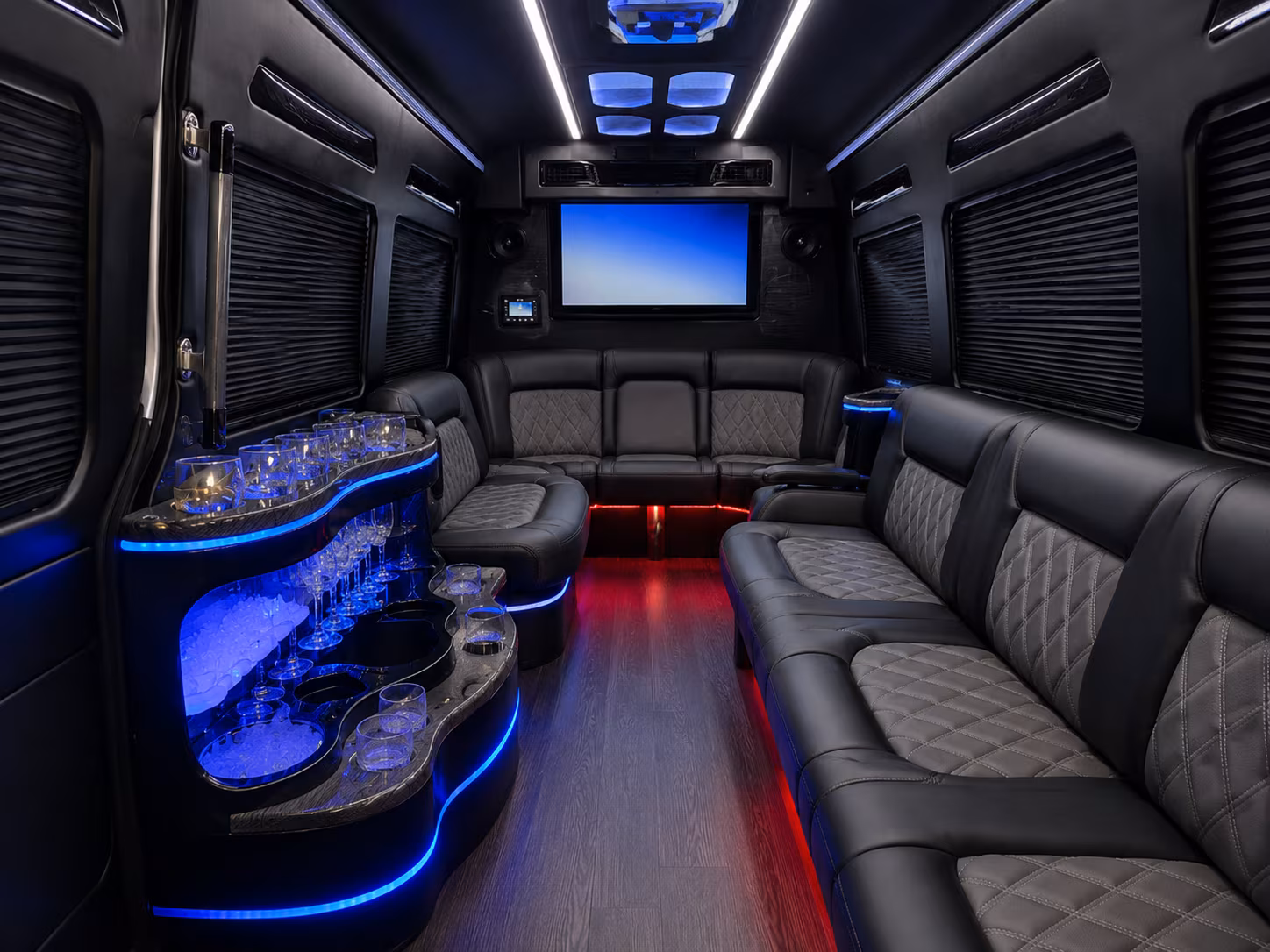 rio rancho sprinter limousine inside