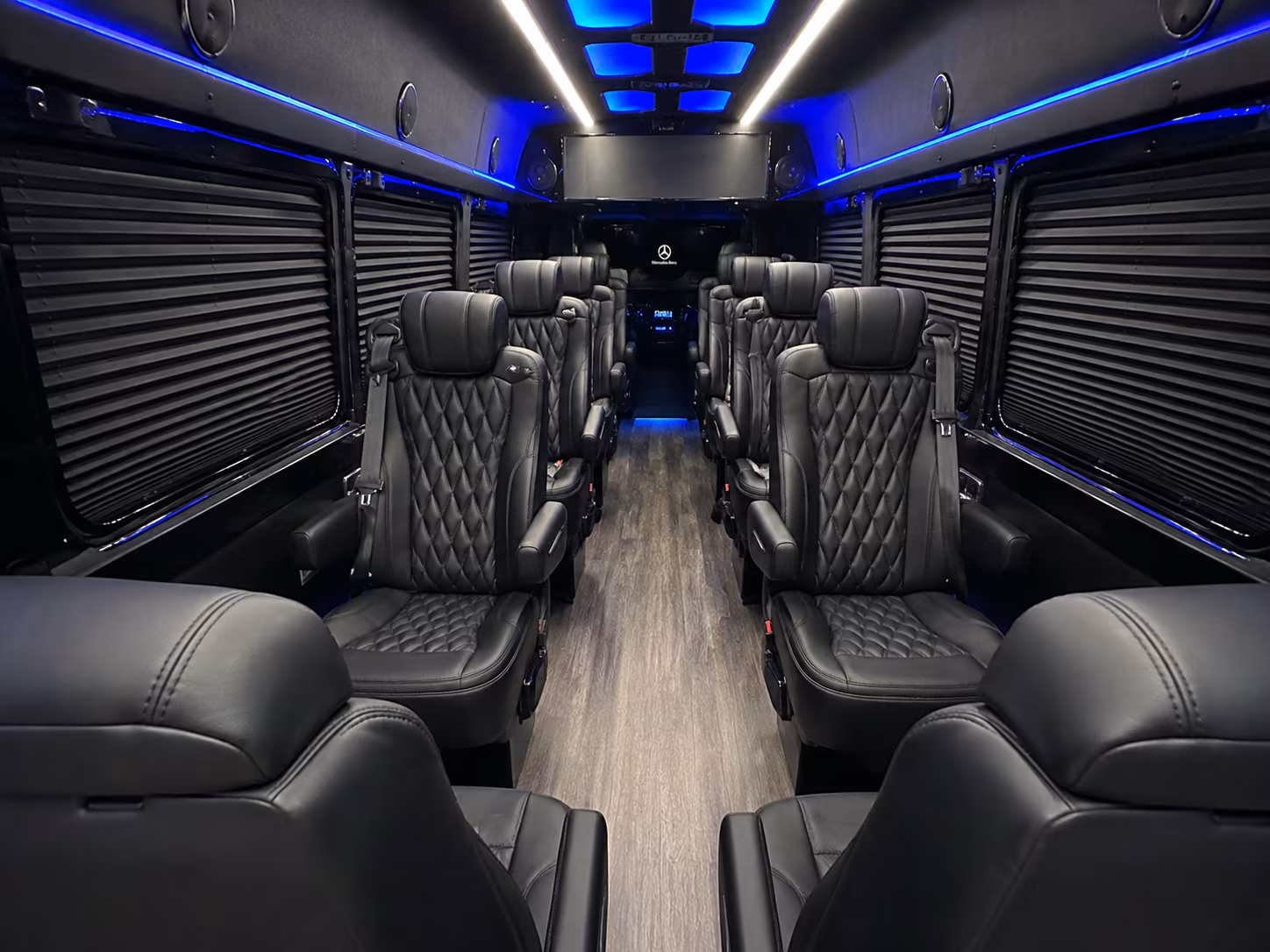 rio rancho wedding transportation onboard seating