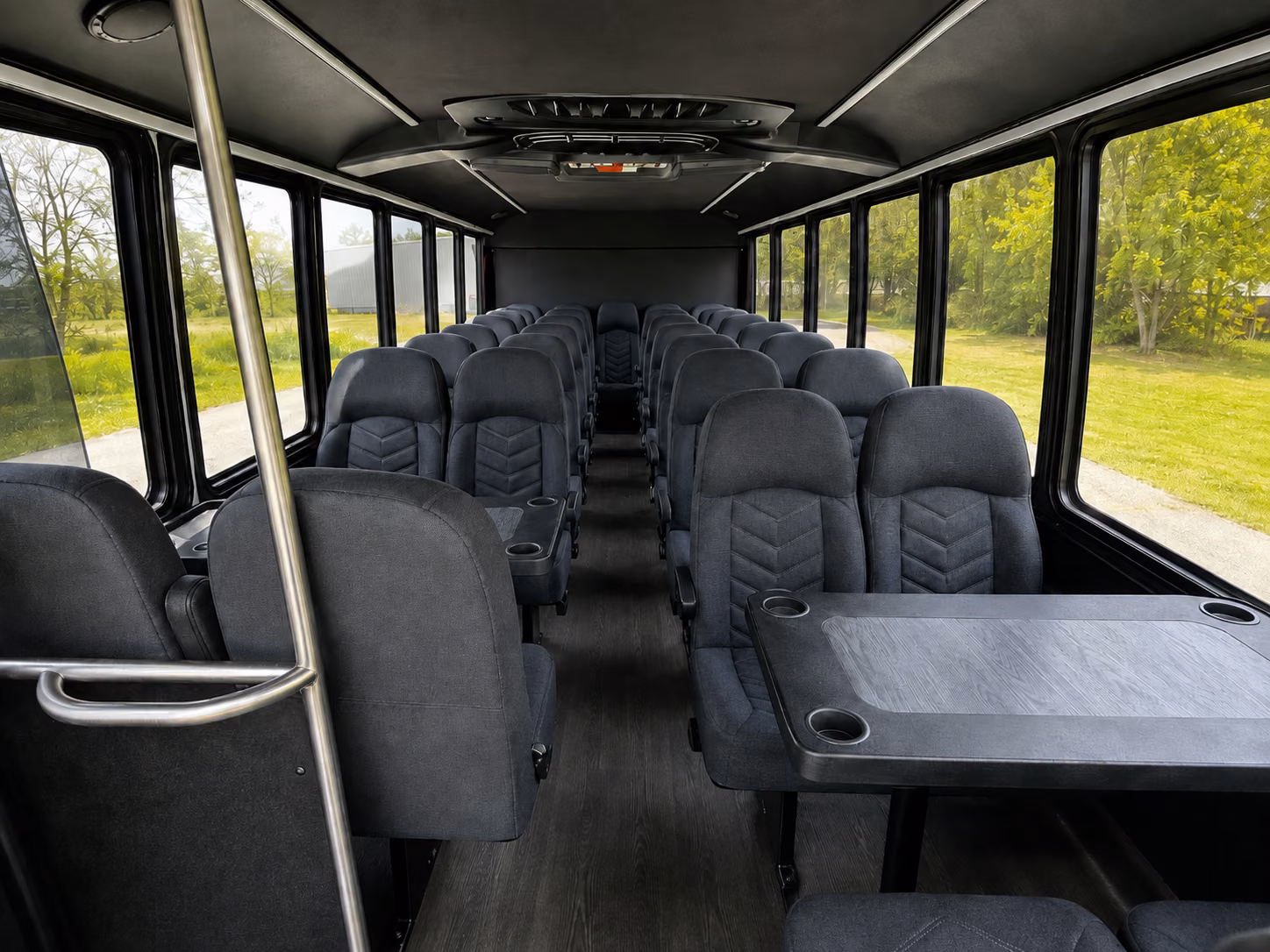 shuttle buses for rio rancho wedding guests between hotels and venues